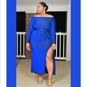 Sparkling Blue Dress